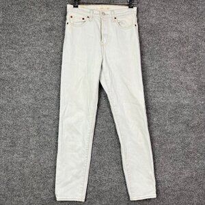 Levi's Wedgie High Rise Button Fly Light Jeans‎ Women Size 25